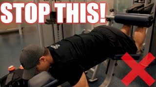 How to PROPERLY Hamstring Curl for Muscle Gain amp Injury Prevention [upl. by Valerio479]