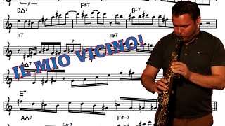 Baptiste Herbin on Il Mio Vicino  Bb Transcription [upl. by Rufena]