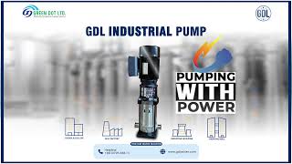 GDL High Pressure Industrial PUMP  Water Pump  Best Water Pump in Bangladesh [upl. by Asilehc971]