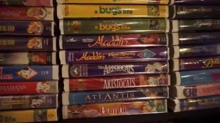 Huge Disney VHS Collection [upl. by Atin]