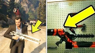 GTA 5  All Secret And Rare Weapon Locations Rail Gun Flamethrower amp more [upl. by Aziul861]