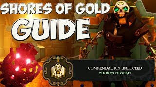 Sea of Thieves Tall Tales How to complete the Shores of Gold  GUIDE [upl. by Delly178]