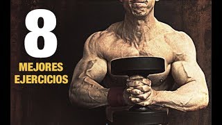 Los 8 Mejores Ejercicios Con Mancuernas ¡TRABAJA CADA MUSCULO [upl. by Htieh]