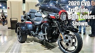 2020 HarleyDavidson CVO TriGlide quotFirst Lookquot│All Colors Shown [upl. by Epoh516]