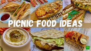 Picnic Food Ideas  Easy Picnic Recipes [upl. by Adnuhsat541]