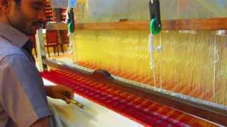 Kanchipuram Handloom Silk Saree Weaving Process [upl. by Adym]