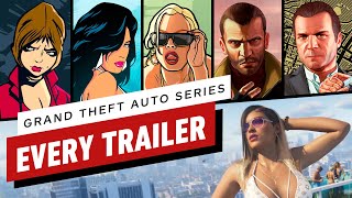 Every Grand Theft Auto Trailer From GTA to GTA 6 [upl. by Natanoj]