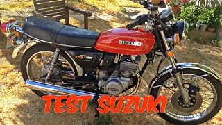 Test Suzuki GT 125 1978 [upl. by Dieterich]