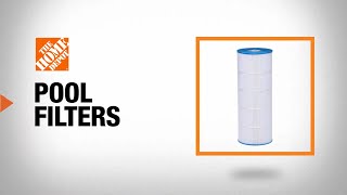 Pool Filters Buying Guide  The Home Depot [upl. by Llehcam]