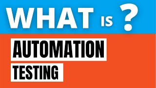 what is automation testing  definition  Types  Benefits  HINDI [upl. by Alma]