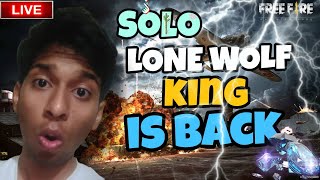 Free Fire Live 🔴 Lone Wolf King 🥴Yanva Gaming 😁 With Comeback Challenge 😂 ff freefire YanvaGaming [upl. by Haelat]