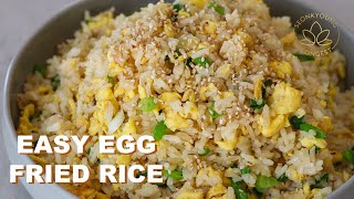 5 Minutes EASY Egg Fried Rice [upl. by Abrams]