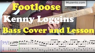 Footloose  Bass Cover and Lesson [upl. by Cayser27]