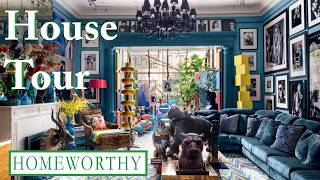 HOUSE TOUR  Inside A Maximalist New York City Townhouse [upl. by Brody]