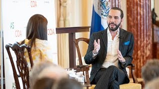 2019WCA an Interview with El Salvadors Nayib Bukele [upl. by Gamin]