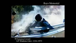 Francois Ceverts Fatal Crash  Watkins Glen 1973 44 Years Ago [upl. by Christensen542]