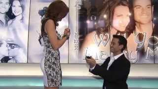 Best Surprise Proposal  Weatherman proposes to Morning News Anchor [upl. by Akenn801]