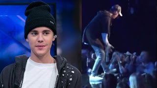 Justin Bieber Storms Offstage In The Middle Of Concert [upl. by Eintirb]