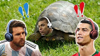 Messi amp Ronaldo finally meet Mbappe [upl. by Ainavi]