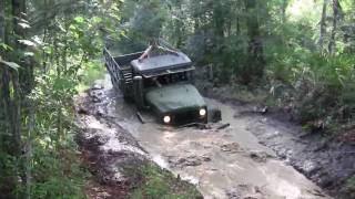 M35A2 Deuce and a Half in the Mud [upl. by Nyahs]