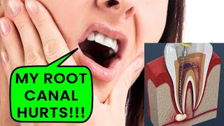 Why do Root Canals Hurt SO MUCH Live Root Canal Procedure [upl. by Essilem]