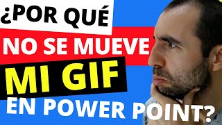 ¿Cómo INSERTAR un GIF en POWER POINT ✅【Para que funcione en 2023】 [upl. by Goldfarb]