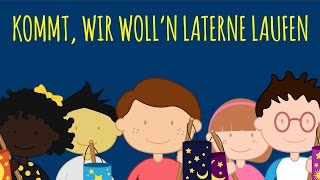 Rolf Zuckowski  Kommt wir wollnLaterne laufen Lyric Video [upl. by Veradi328]