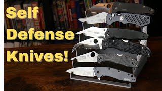 How to Select a Self Defense Knife [upl. by Ahsaeyt]