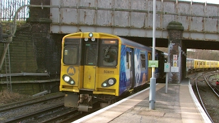 Half an Hour at 216  Birkenhead North Station 1022017  Class 507 508 terminus [upl. by Toiboid]