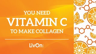 Vitamin C amp Collagen Production [upl. by Refinnaej]