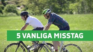 5 Misstag du INTE ska göra på Vätternrundan  Motionslopp [upl. by Debbi]