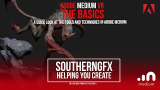 Adobe Medium Virtual Reality Sculpting Basics [upl. by Egedan]