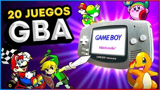 TOP 20 MEJORES JUEGOS de GameBoy Advance 🏆 [upl. by Innek605]