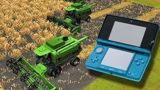 Landwirtschafts Simulator 2012  Test  Review für Nintendo 3DS Gameplay [upl. by Htevi]