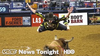 Freestyle Bullfighters Are Bringing The X Games To The Rodeo HBO [upl. by Hillegass283]