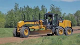 Cross Slope on Cat Motor Grader [upl. by Cassilda]