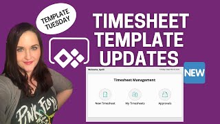 Timesheet Power Apps Template Updates [upl. by Rip177]