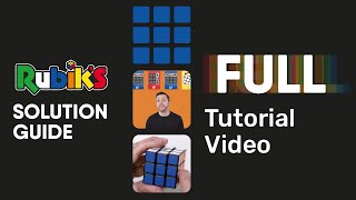 How To Solve A Rubiks Cube  Full Tutorial [upl. by Annoyik]