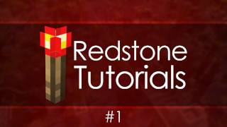 Redstone Tutorials  1 Beginner Basics [upl. by Erapsag]