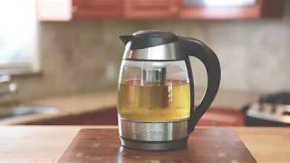 Chefman Product Feature  Electric Kettle with Indicator Lights [upl. by Letnohc583]