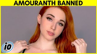 Amouranth Banned On Twitch For This [upl. by Llertnov178]