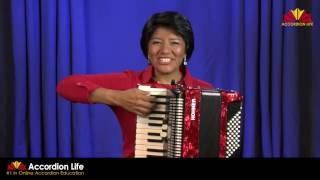 How to Play the Accordion Lesson 1  Getting started right [upl. by Glennon]