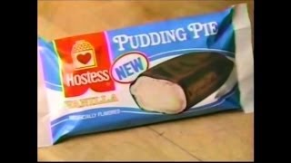 Old 80s Commercial  Hostess Pudding Pies [upl. by Eceined235]