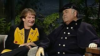 Robin Williams on Carson w Jonathan Winters 1991 [upl. by Casmey]