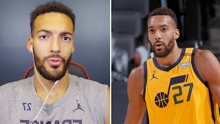 2021 Exit Interviews Rudy Gobert  UTAH JAZZ [upl. by Enerual336]