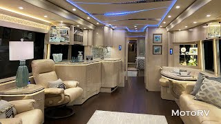 27 Million Super Luxury Prevost Coach [upl. by Anerbas]