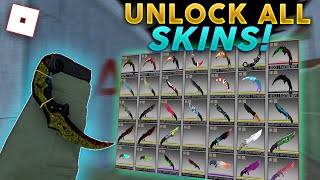 COUNTER BLOX SCRIPT  UNLOCK ALL SKINS LEGITRAGE BOT amp MORE ROBLOX [upl. by Areik]