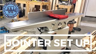 JET JWJ8CS 8 inch Jointer Setup amp Review [upl. by Garett]