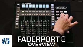 PreSonus FaderPort 8 Firmware update and overview [upl. by Nitsraek95]