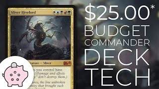 Sliver Hivelord  EDH Budget Deck Tech 25  Tribal  Magic the Gathering  Commander [upl. by Sidky]